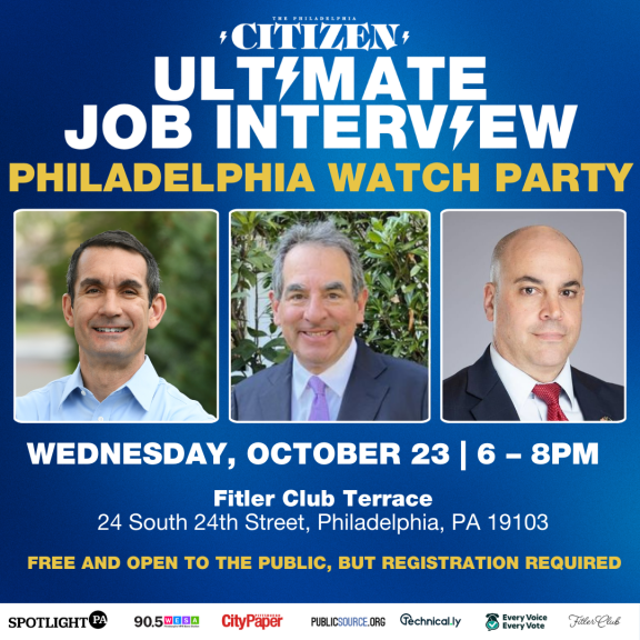 Event Flyer for Ultimate Job Interview Watch Party 