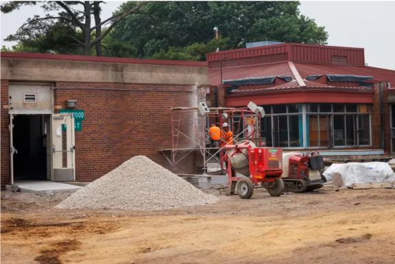 Drug treatment facility under construction