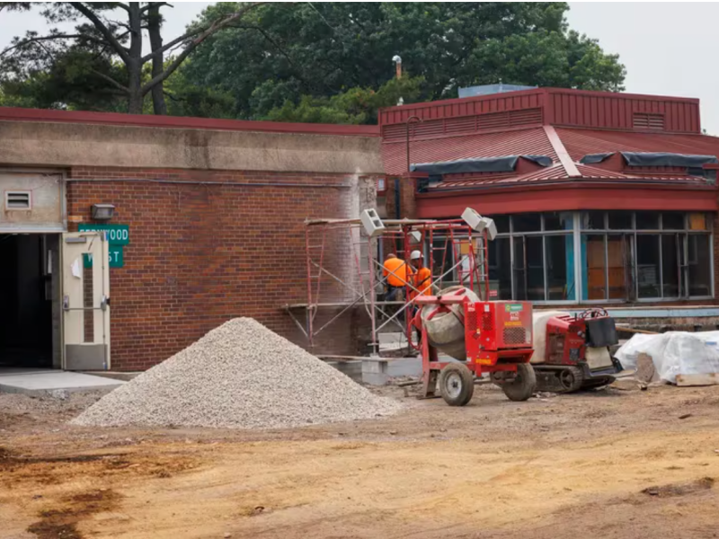 Drug treatment facility under construction