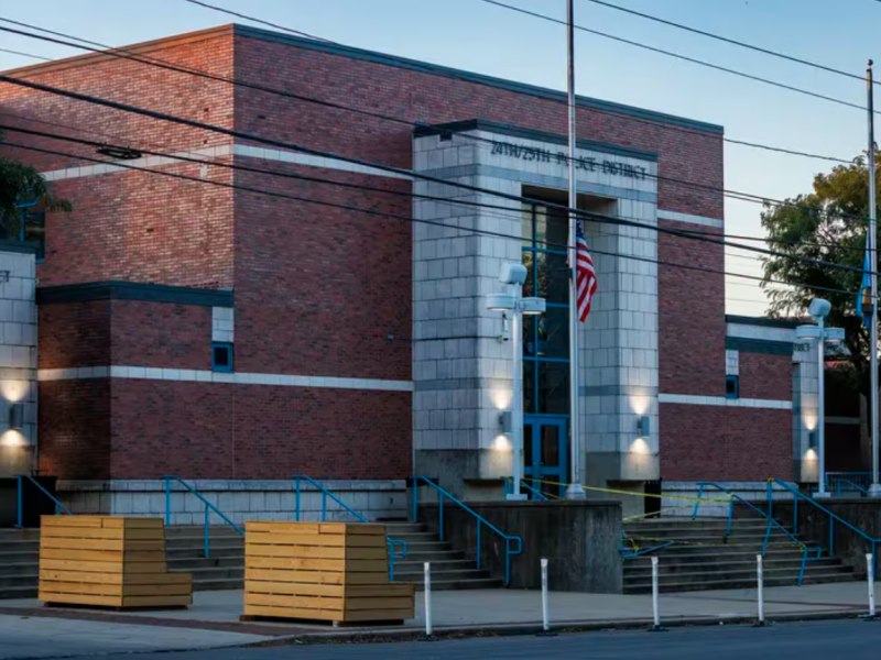 headquarters of the Police Department's 24th and 25th Districts