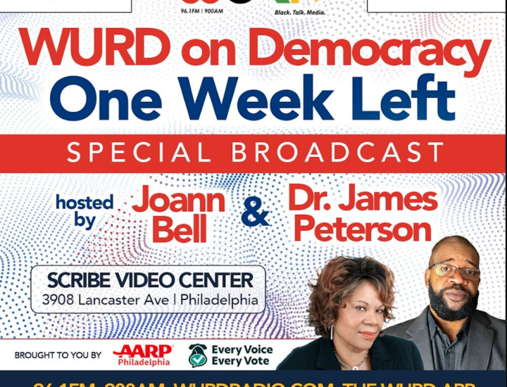 Flyer for WURD special election broadcast